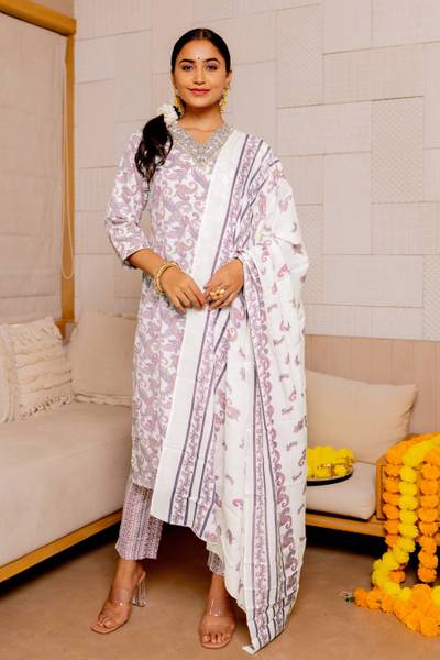 MIRCHI FASHION Women Kurta Pant Dupatta Set