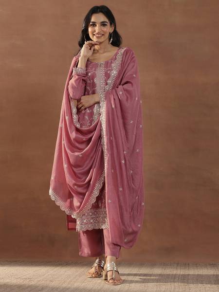 LIBAS Women Kurta Pant Dupatta Set