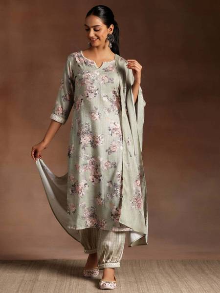 LIBAS Women Kurta Salwar Dupatta Set