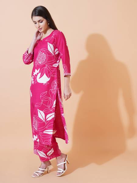 SANTOPERA DESIGNER Women Kurta Pant Set