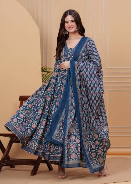 Mizaz Women Kurta Pant Dupatta Set