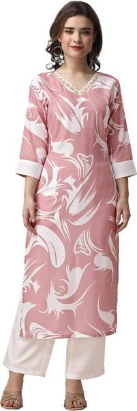 FABGALAXY Women Kurta Pant Set