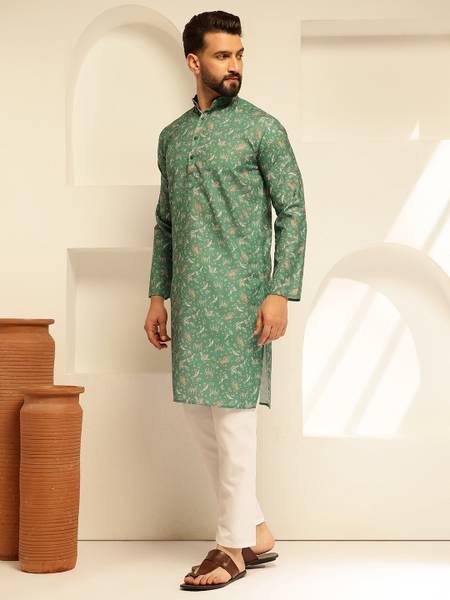 SOJANYA Men Kurta Pyjama Set