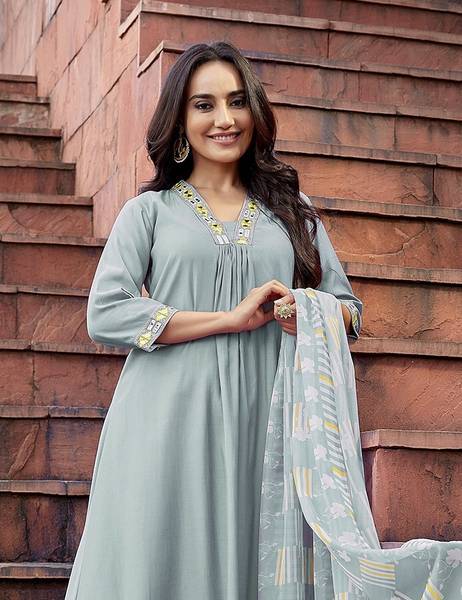 Divastri Women Kurta Pant Dupatta Set