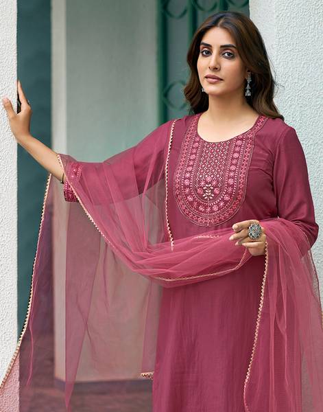 Samah Women Kurta Pant Dupatta Set