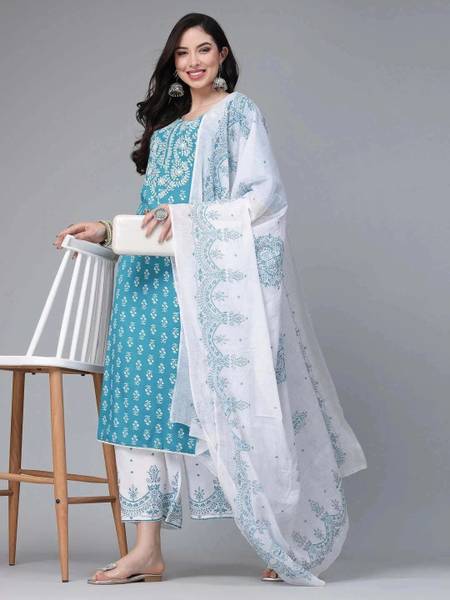 Ananya Fashion Women Kurta Pant Set