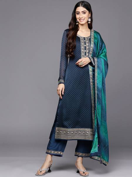 LIBAS Women Kurta Pant Set