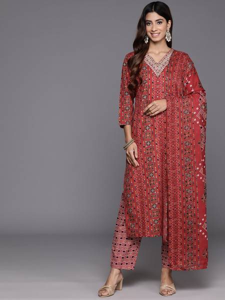 Varanga Women Kurta Pant Dupatta Set
