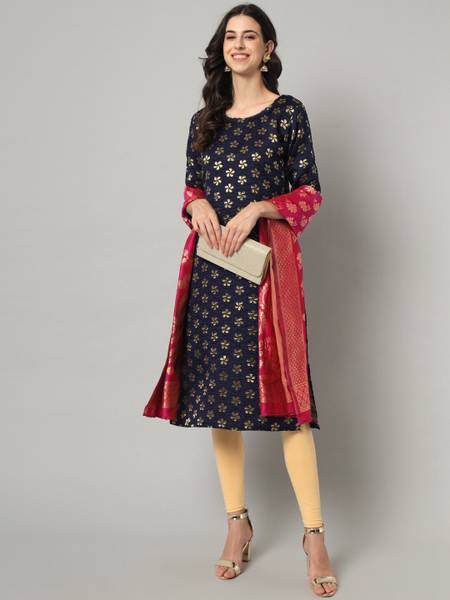 VredeVogel Women Kurta Dupatta Set
