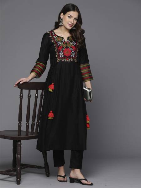 Indo Era Women Kurta Pant Set