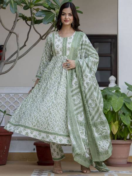 ANOUK Women Kurta Pant Dupatta Set