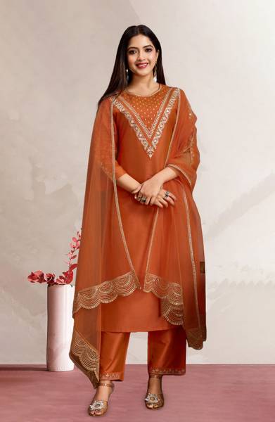 Divastri Women Kurta Pant Dupatta Set