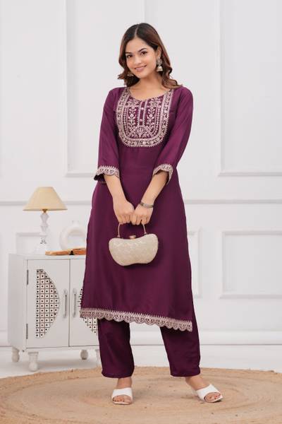 PSCHOICE Women Kurta Pant Set