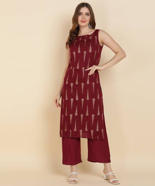 Lamba Creations Women Kurta Pant Set