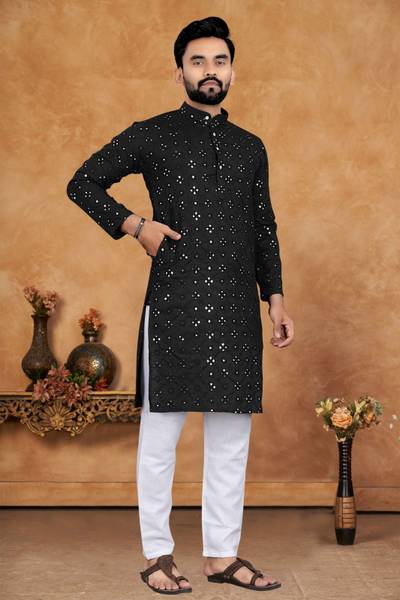 Celestial clothing Men Kurta Pyjama Set
