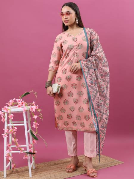 KETCH Women Kurta Pant Dupatta Set