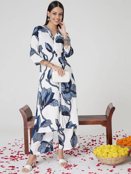 KARN KAWACH Women Kurta Palazzo Set