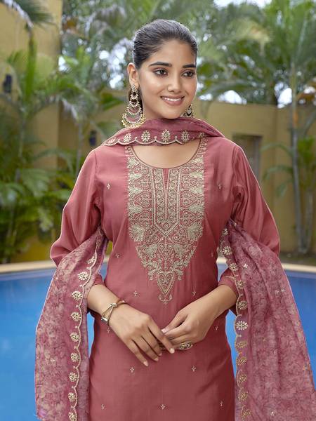 Royal Export Women Kurta Pant Dupatta Set