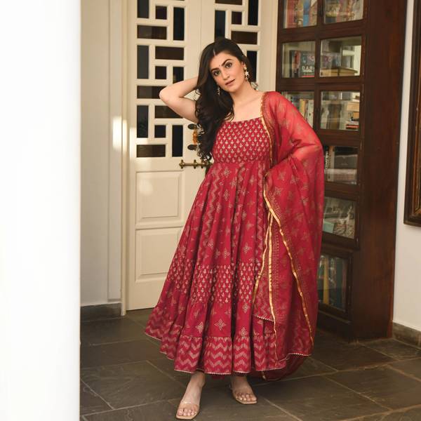 The Style Story Women Kurta Dupatta Set
