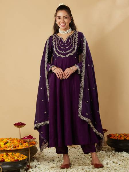 MOKOSH Women Kurta Pant Dupatta Set