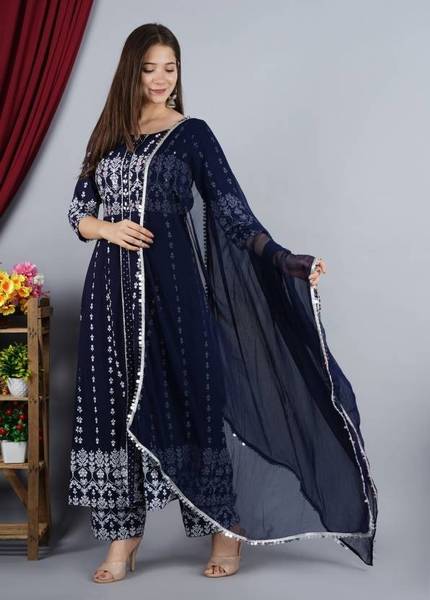 ERT IRAWAT Women Kurta Pant Dupatta Set