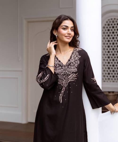 Indo Era Women Kurta Pant Set