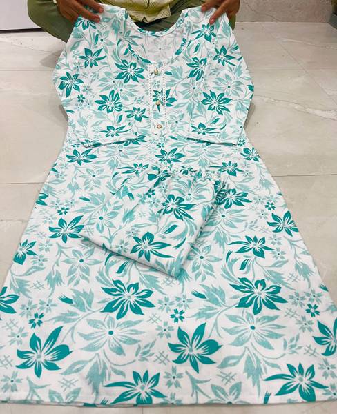 Subhan Hub Women Kurti Palazzo Set