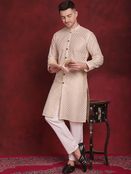 Jompers Men Kurta Pyjama Set
