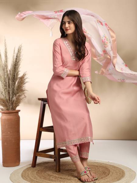 MOKOSH Women Kurta Pant Dupatta Set