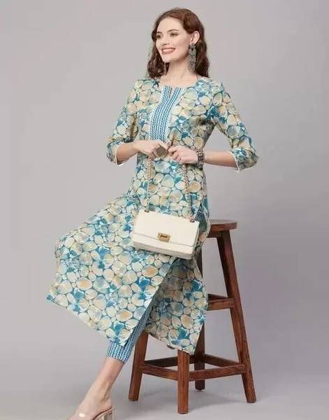 THUMMAR HOUSE Women Kurti Pant Set