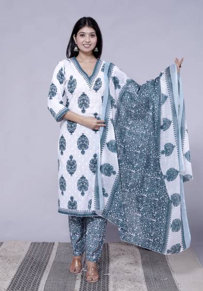 TheKurtiPoint Women Kurta Pant Dupatta Set