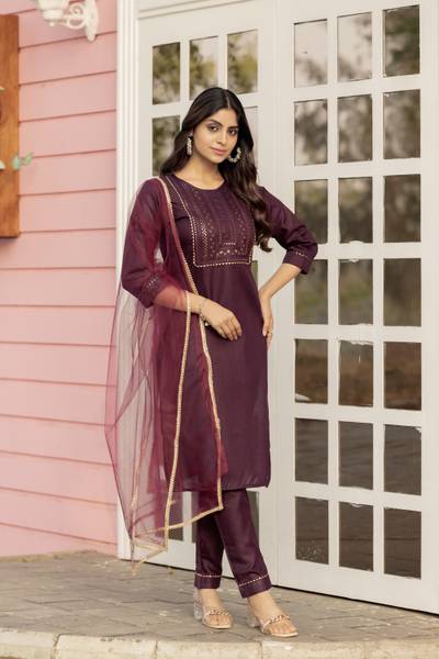 Divastri Women Kurta Pant Dupatta Set