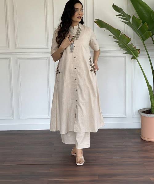 Chandra Fab Women Kurti Palazzo Set