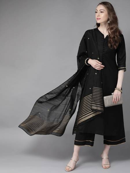 Wholesale Wala Women Kurta Pant Dupatta Set