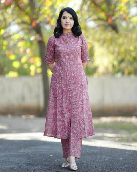 Divastri Women Kurti Palazzo Set