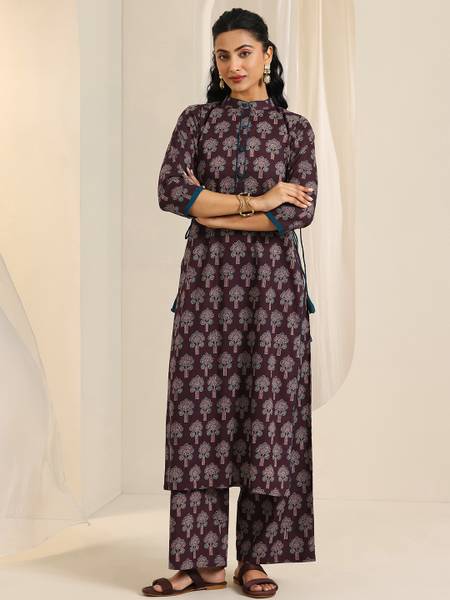 LIBAS Women Kurta Palazzo Set