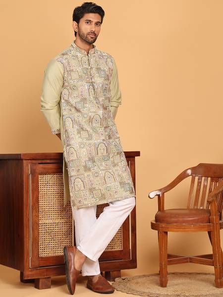 Jompers Men Kurta Pyjama Set