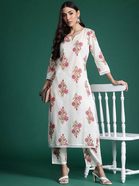 BKApparels Women Kurta Pant Set