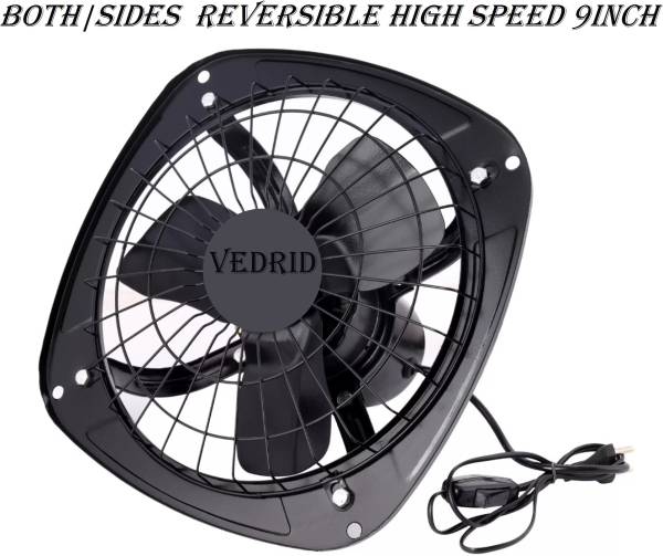 VEDRID 4000 Reversible High Speed 9 inch 3 Blade Exhaust Fan 230 mm Exhaust Fan