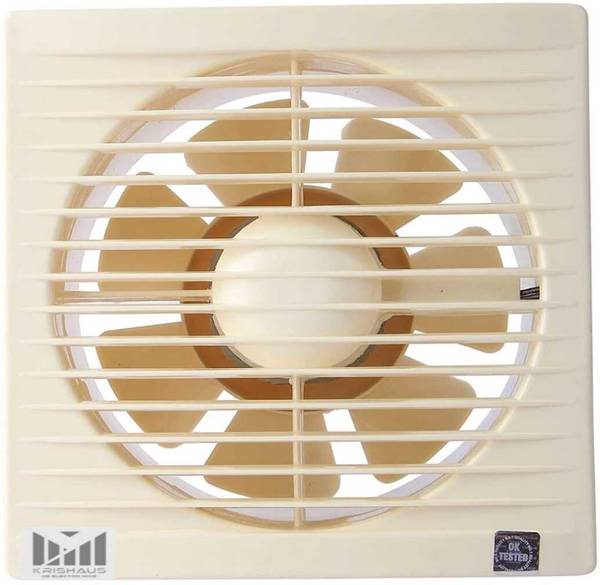 krishaus AXIAL FAN ||(6 inch)|| 1 Year Warranty || Copper Motor || High Speed 150 mm Exhaust Fan