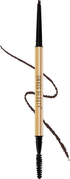 SWISS BEAUTY Micro Precision Eyebrow Pencil (Deep Brown,0.1gm) 0.1 g
