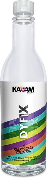 KADAM DyFix Colour Fixer Bottle (450g) |Fabric Colour Binder for All Types of Fabrics