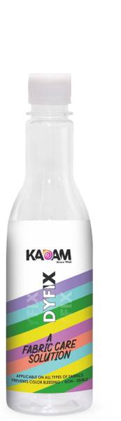 KADAM DyFix Colour Fixer Bottle (700g) |Fabric Colour Binder for All Types of Fabrics