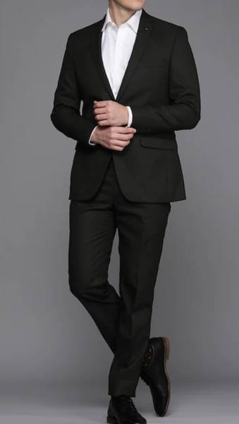 Jp Enterprise Cotton Blend Solid Suit Fabric