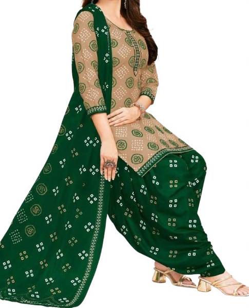 lucas Crepe Printed Salwar Suit Material