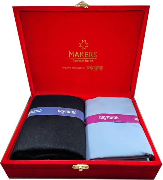 Raymond Cotton Blend Solid Shirt & Trouser Fabric