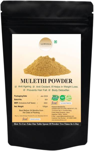 LEWISIA IN ORGANICS Mulethi Powder