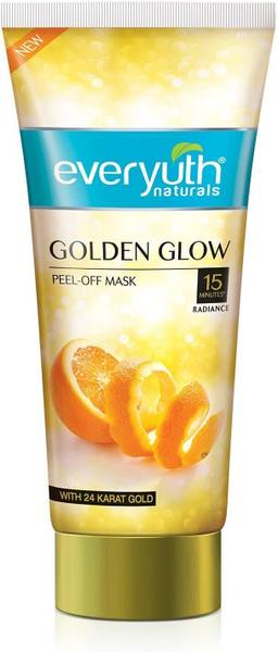 Everyuth Naturals Advanced Golden Glow Peel Off Mask for Instant Glow Skin