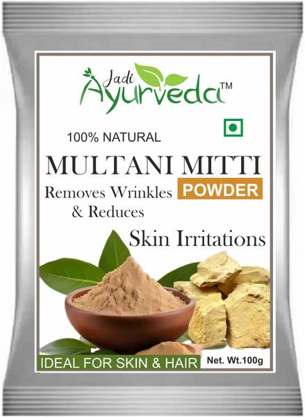 JADI AYURVEDA Multani Mitti Powder For Skin & Hair Care (100 g)