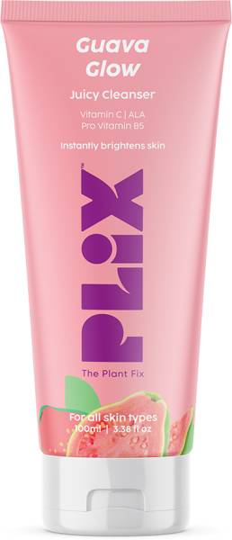 The Plant Fix Plix Vitamin C Guava Juicy For Skin Brightening, With Pro Vitamin B5 Face Wash